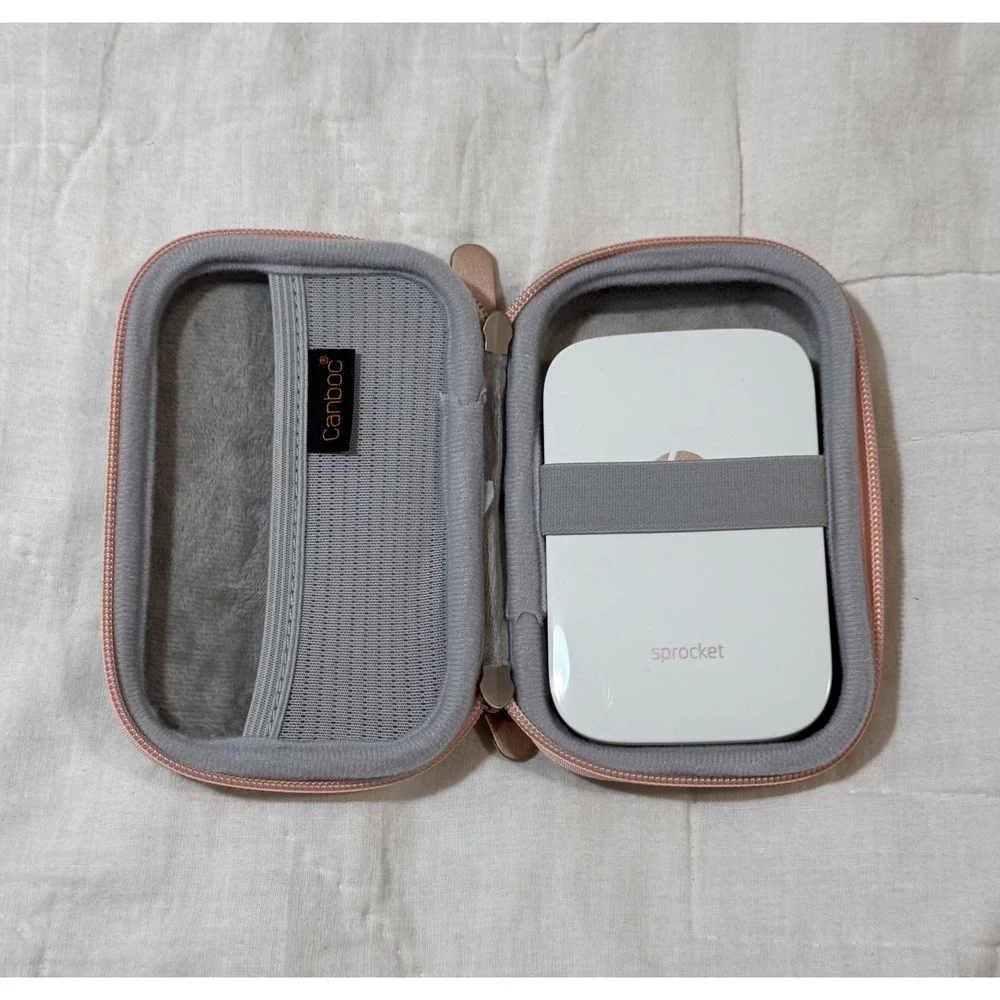 HP Sprocket 1st Edition Portable Photo‎ Printer with Hardshell Case and strap